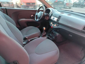 Nissan Micra 1.4 БЕНЗИН Кабрио ПЕРФЕКТЕН, снимка 13