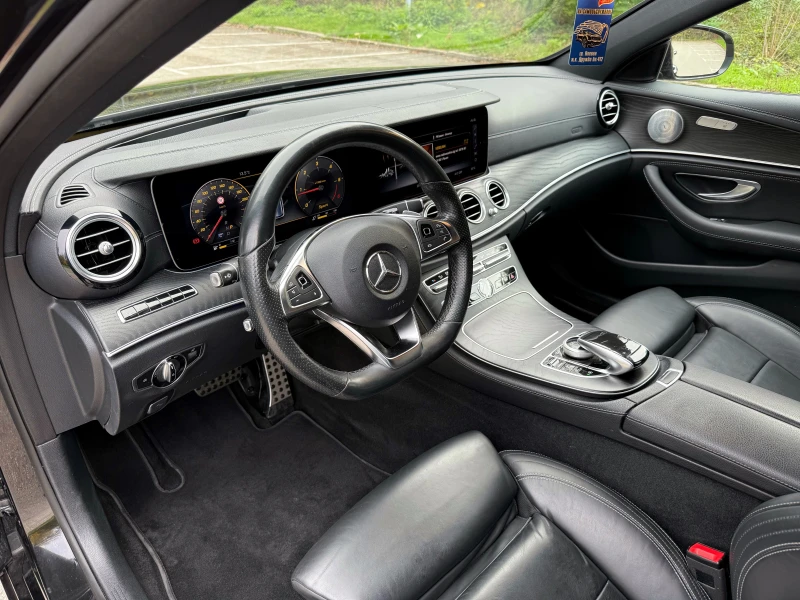 Mercedes-Benz E 220 4MATIC* AMG-LINE* CAM360* DIST* MULTIBEAM LED* , снимка 5 - Автомобили и джипове - 52388967