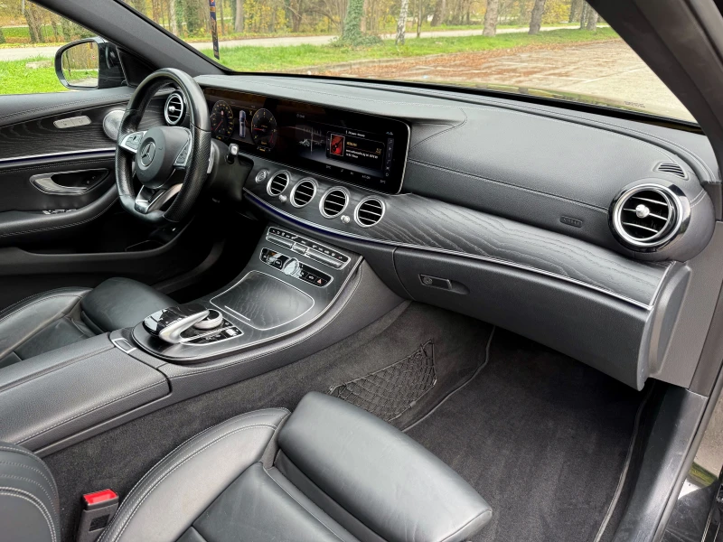 Mercedes-Benz E 220 4MATIC* AMG-LINE* CAM360* DIST* MULTIBEAM LED* , снимка 7 - Автомобили и джипове - 52388967
