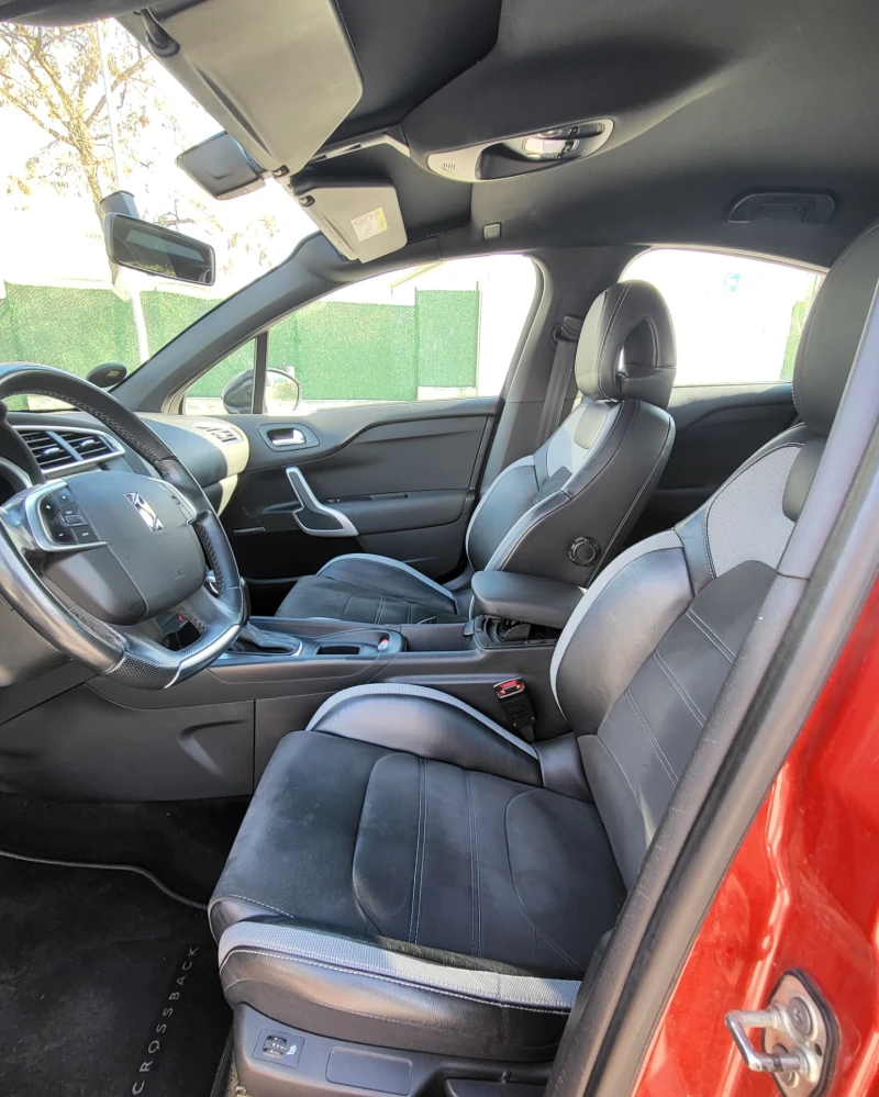 Citroen DS 4 Crossback 1.6HDI/EAT6/Camera/Full service, снимка 8 - Автомобили и джипове - 52678586