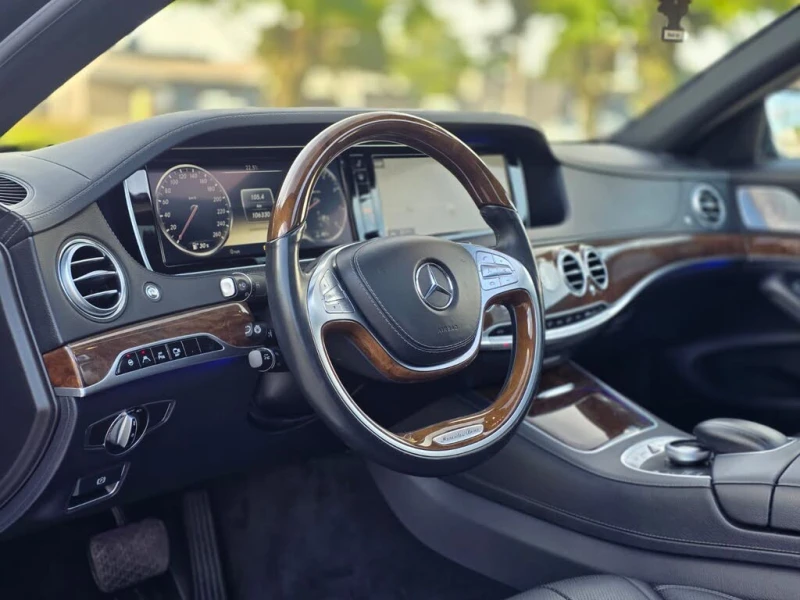Mercedes-Benz S 550 BURMESTER* DISTRONIC* ОБДУХВАНЕ* PANORAMA* ВАКУУМ*, снимка 10 - Автомобили и джипове - 53007278