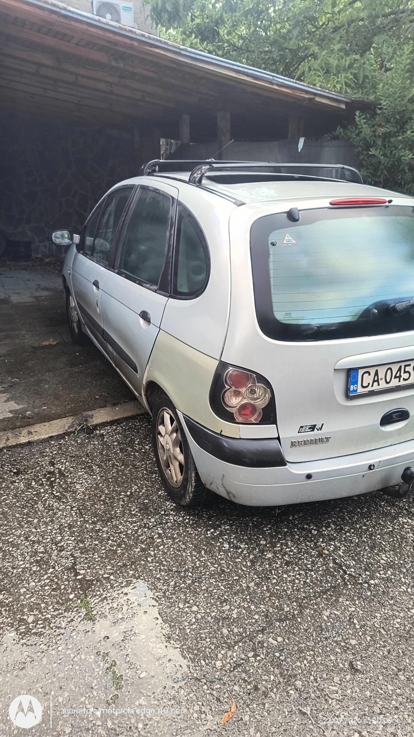 Renault Scenic rx4 Газ /бензин, снимка 4 - Автомобили и джипове - 55392152
