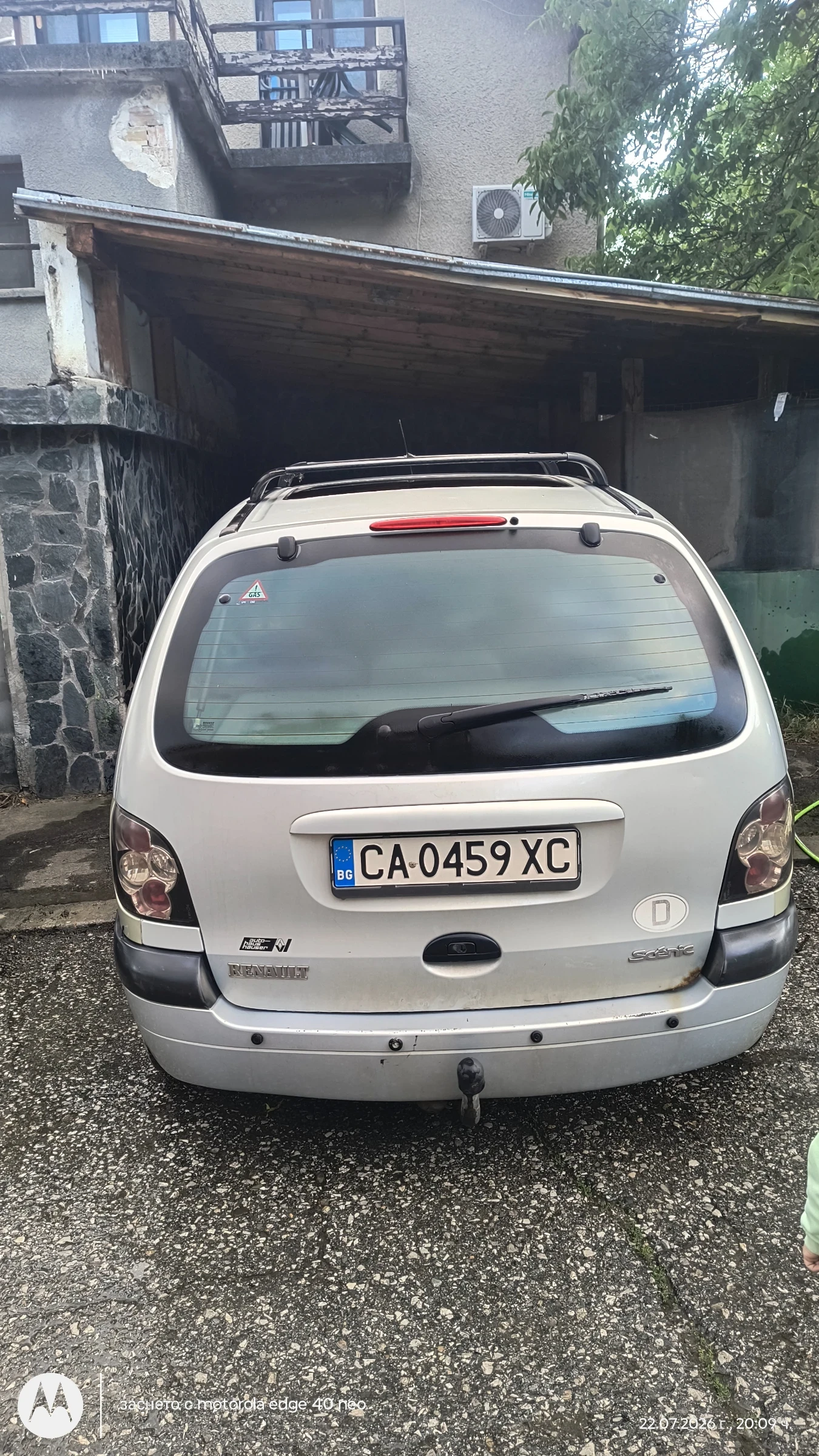 Renault Scenic rx4 Газ /бензин, снимка 5 - Автомобили и джипове - 55392152
