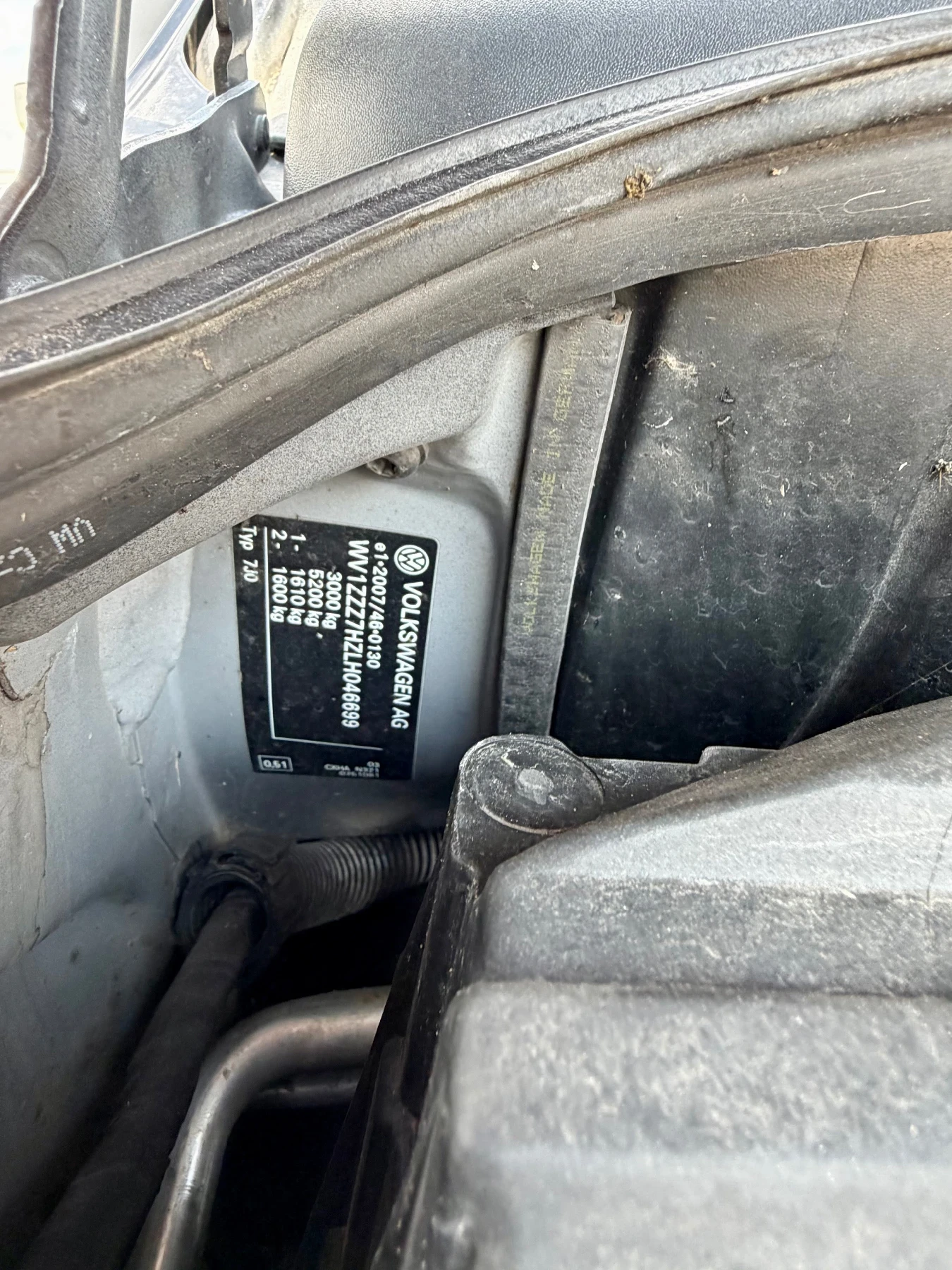 VW Transporter 2.0TDI 150k 6 места, снимка 11 - Бусове и автобуси - 54165146