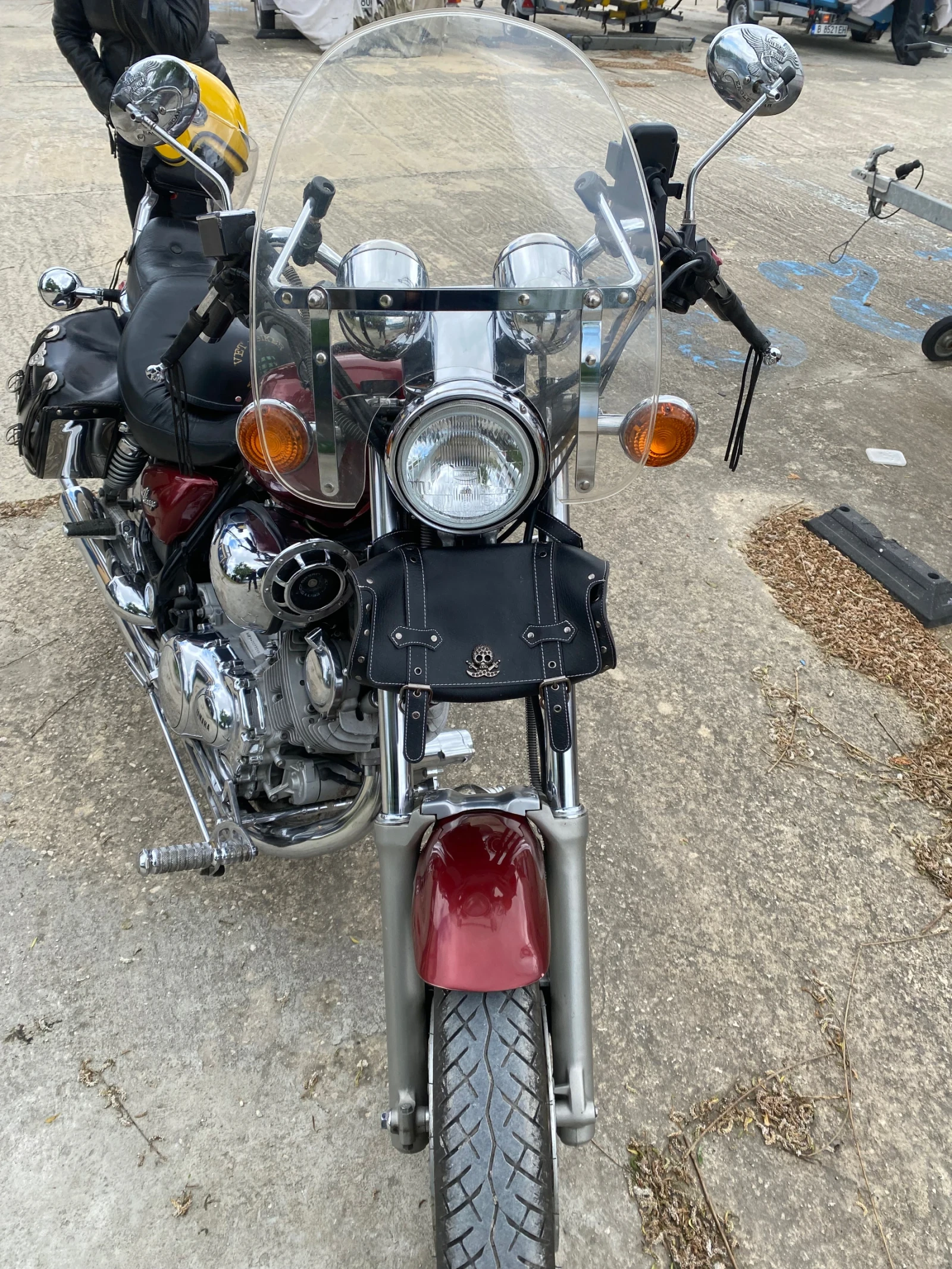 Yamaha Virago XV750, снимка 9 - Мотоциклети и мототехника - 56256397