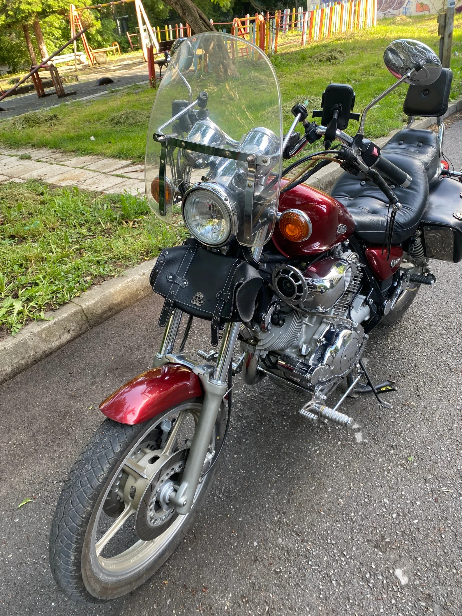 Yamaha Virago XV750, снимка 4 - Мотоциклети и мототехника - 56256397