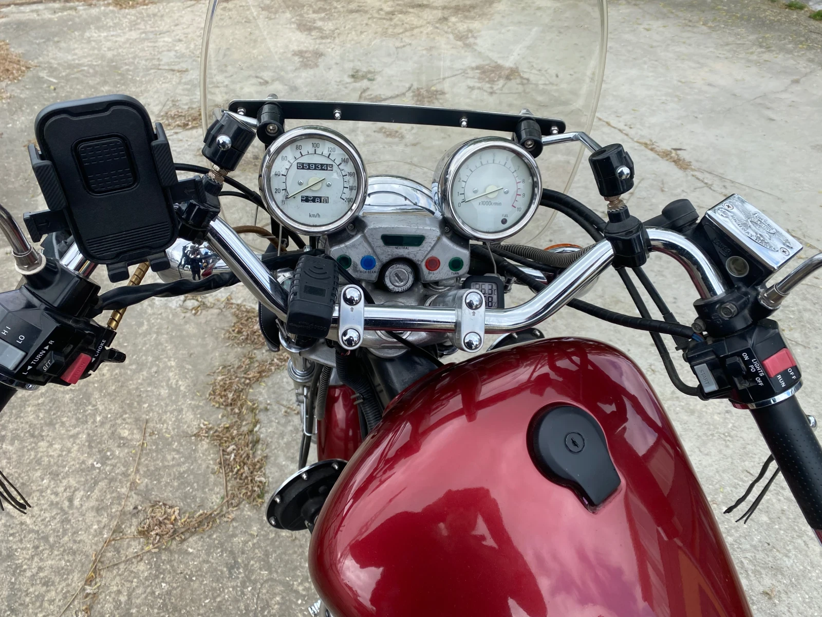 Yamaha Virago XV750, снимка 12 - Мотоциклети и мототехника - 56256397