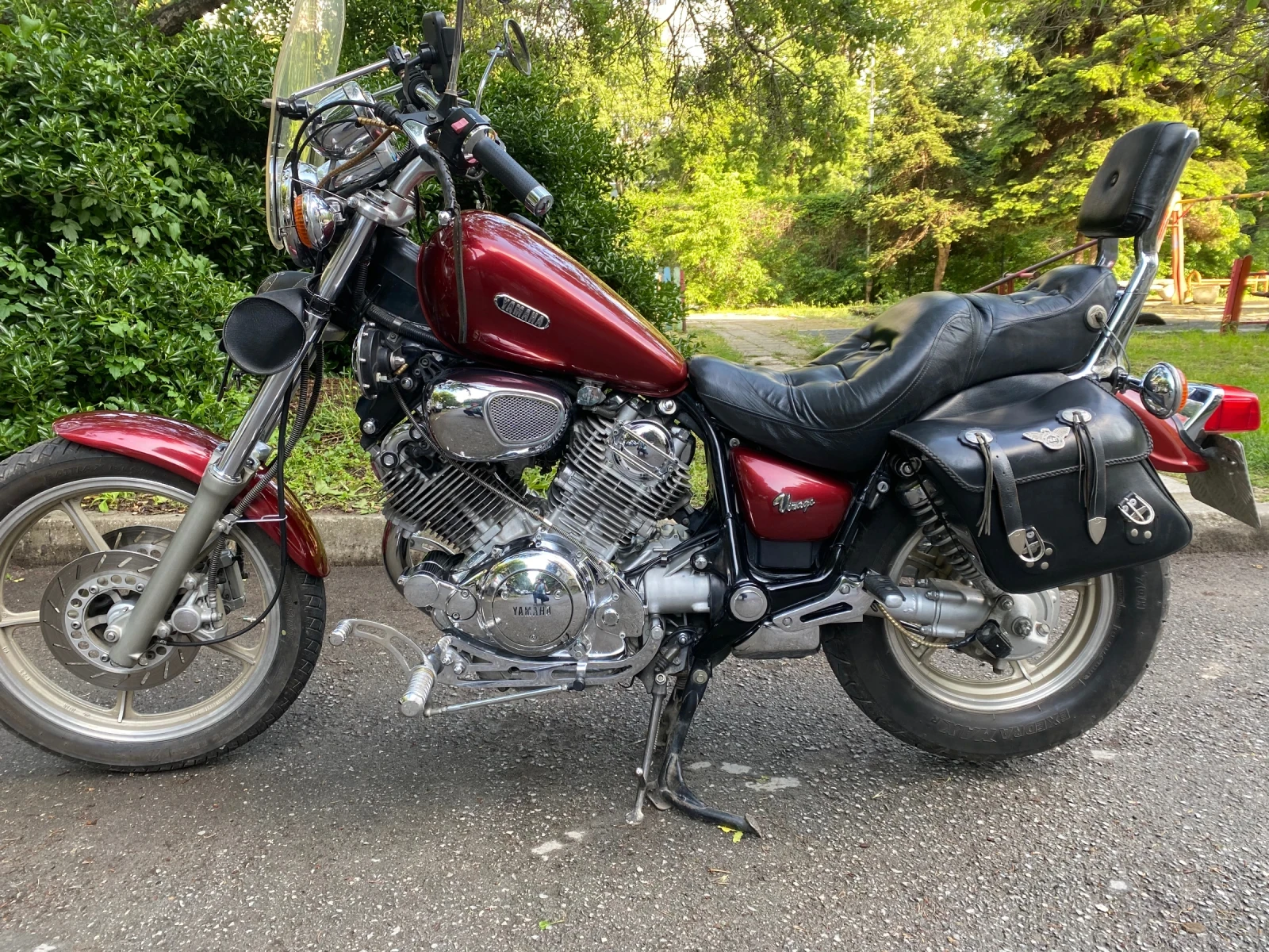 Yamaha Virago XV750, снимка 8 - Мотоциклети и мототехника - 56256397