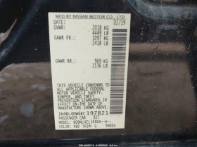 Nissan Altima 2.5L I-4 DI, DOHC, VVT, 182HP All Wheel Drive, снимка 9