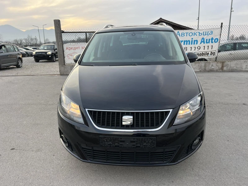 Seat Alhambra 2.0TDI 140к COMMON RAIL 7 МЕСТА АВТОМАТ АВТОПИЛОТ , снимка 2 - Автомобили и джипове - 49132268