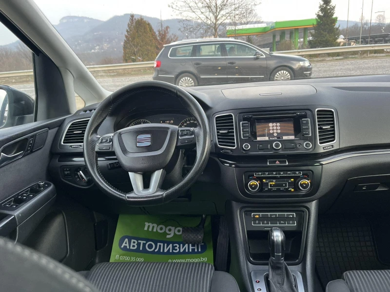 Seat Alhambra 2.0TDI 140к COMMON RAIL 7 МЕСТА АВТОМАТ АВТОПИЛОТ , снимка 13 - Автомобили и джипове - 49132268