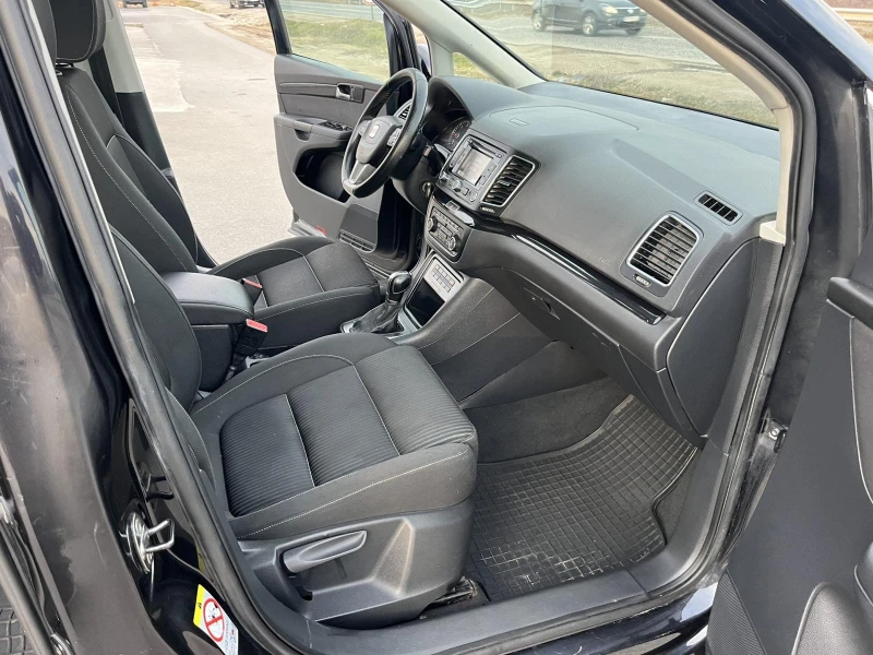 Seat Alhambra 2.0TDI 140к COMMON RAIL 7 МЕСТА АВТОМАТ АВТОПИЛОТ , снимка 12 - Автомобили и джипове - 49132268