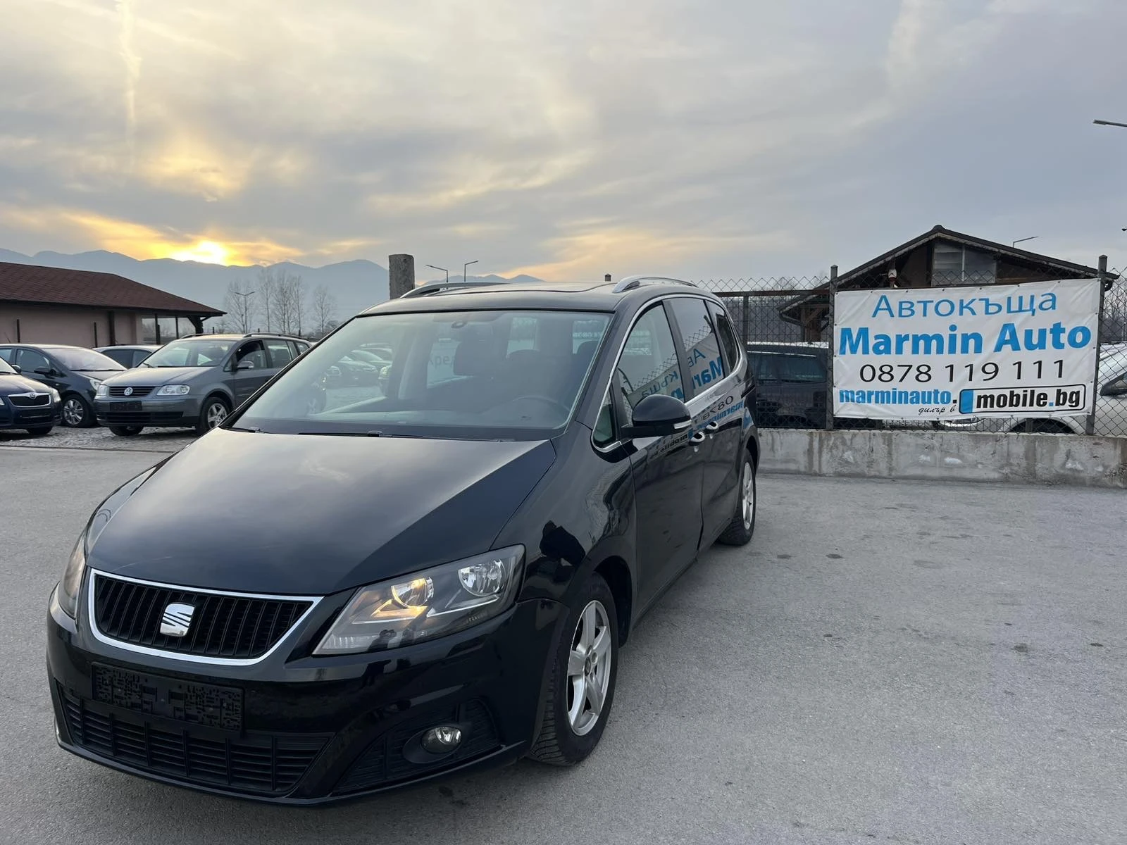 Seat Alhambra 2.0TDI 140к COMMON RAIL 7 МЕСТА АВТОМАТ АВТОПИЛОТ  | Mobile.bg — изображение 1