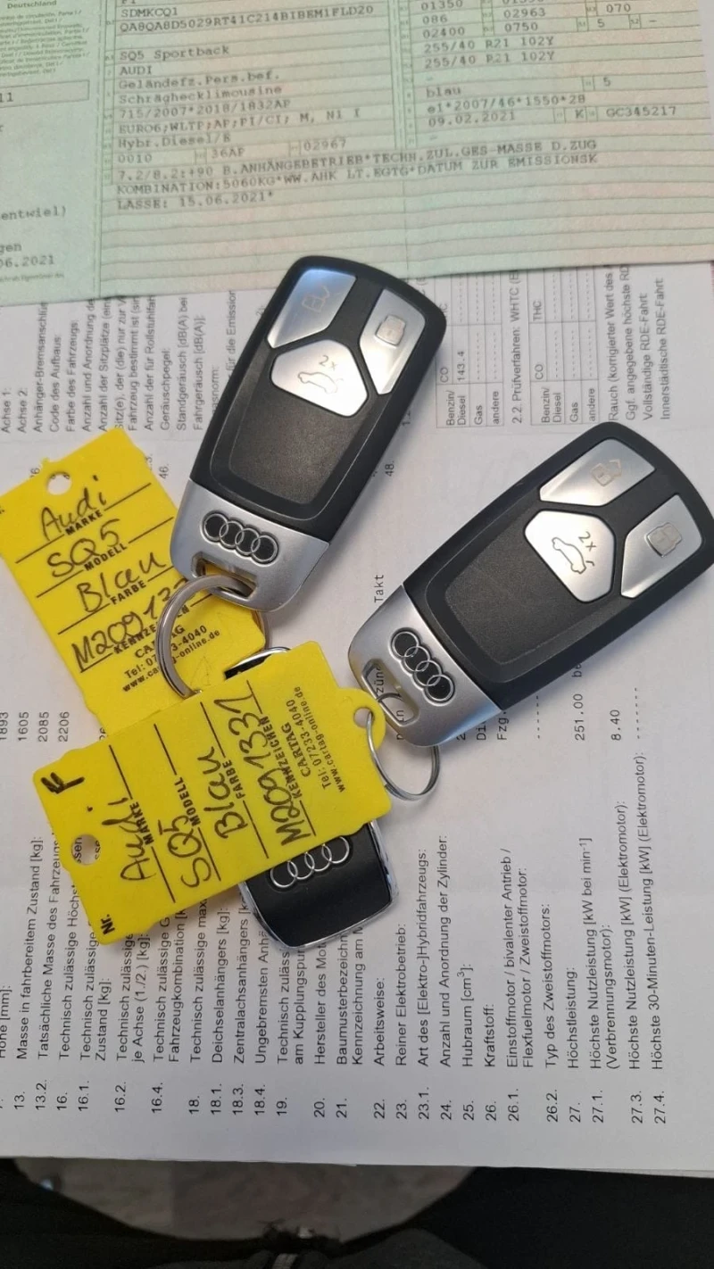 Audi SQ5 Audi SQ5 3.0 bi-turbo diesel 341ks carbon , снимка 8 - Автомобили и джипове - 53214063