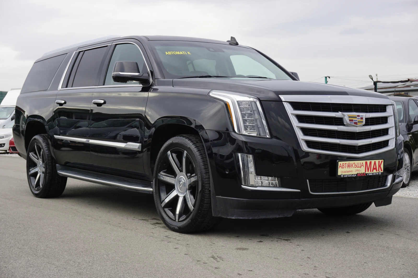 Cadillac Escalade 6.2i/L/V8/ESV/FULL/FULL/6+ 1места, снимка 1