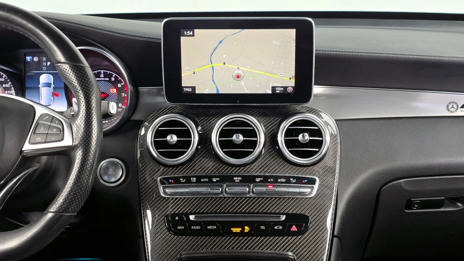 Mercedes-Benz GLC 63 AMG PANAMERICANA* BURMASTER* DYNAMICA* 360* КРАЙНА ЦЕН, снимка 7 - Автомобили и джипове - 54167674