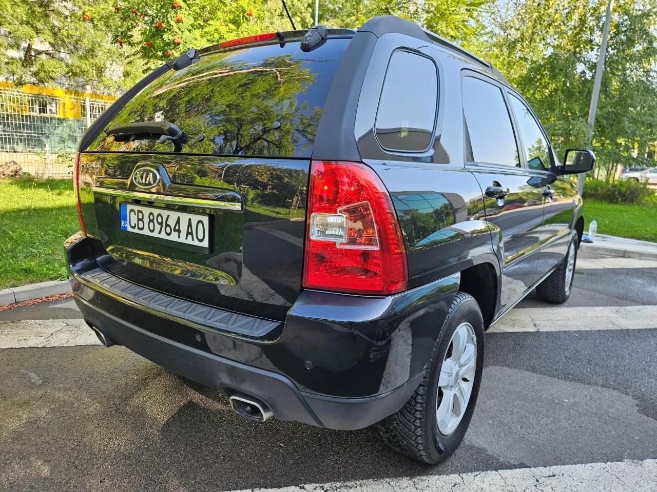 Kia Sportage FACE, АВТОМАТИК, ПЕРФЕКТНА, снимка 3 - Автомобили и джипове - 55645995