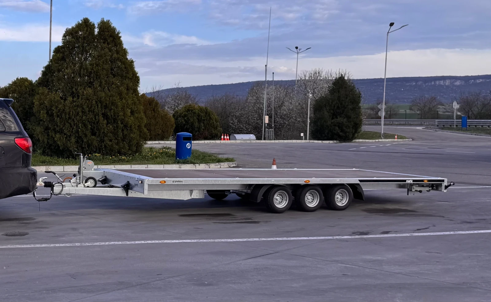 За автомобил Други MARTZ GT Plateau S 600/3 3500kg, снимка 2 - Ремаркета - 55289630