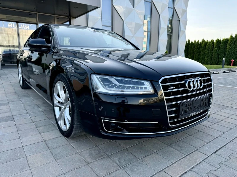 Audi A8 4.2TDI-EXCLUSIVE-MASSAGE-360-КАМ-HEADUP-BOSE-NIGHT, снимка 3 - Автомобили и джипове - 46363440