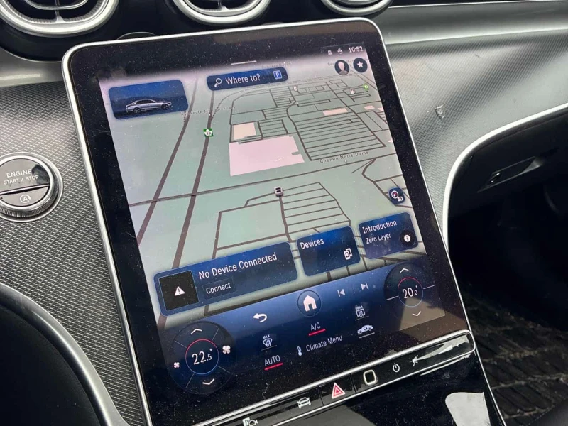 Mercedes-Benz C 300 CARFAX/25 771 км/Панорама/Подгрев/360 камера/Памет, снимка 10 - Автомобили и джипове - 53569601