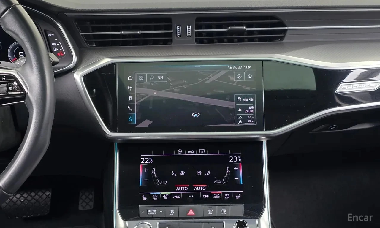 Audi A6 45 TFSI quattro/ДИСТРОНИК/ОБДУХВАНЕ/ПАНОРАМА/360, снимка 12 - Автомобили и джипове - 56133239