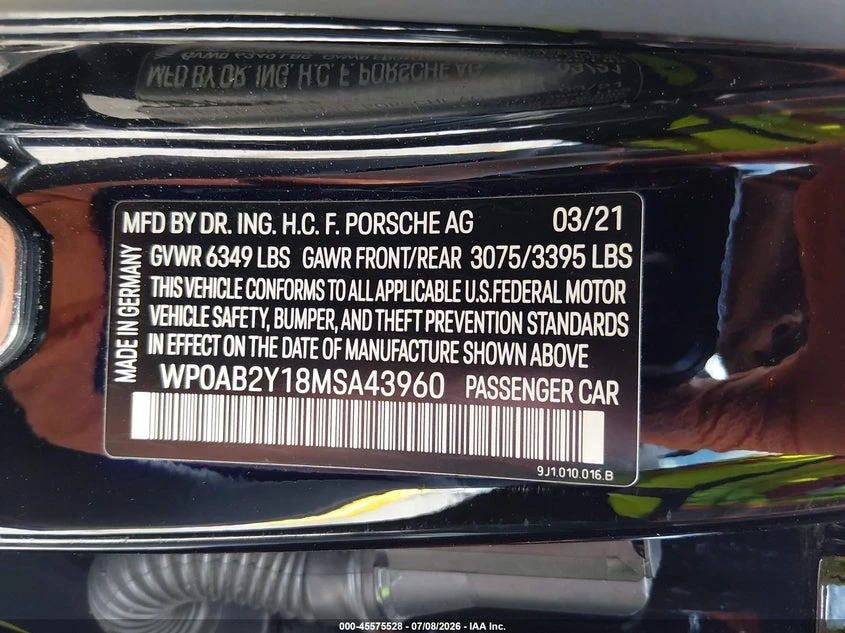 Porsche Taycan 4S, снимка 9 - Автомобили и джипове - 56617988