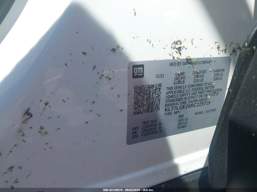 Chevrolet Trax 1.2l Fwd 1Rs - изображение 9