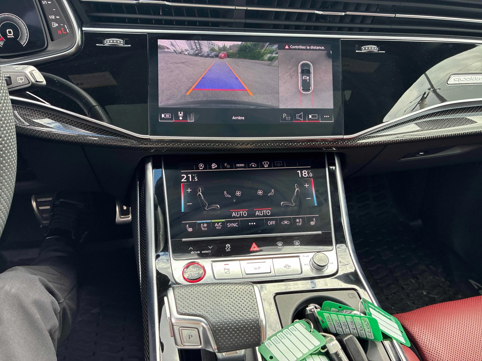 Audi SQ7 V8 / B&O / Head UP / 360Cam / Панорама, снимка 8 - Автомобили и джипове - 54956245