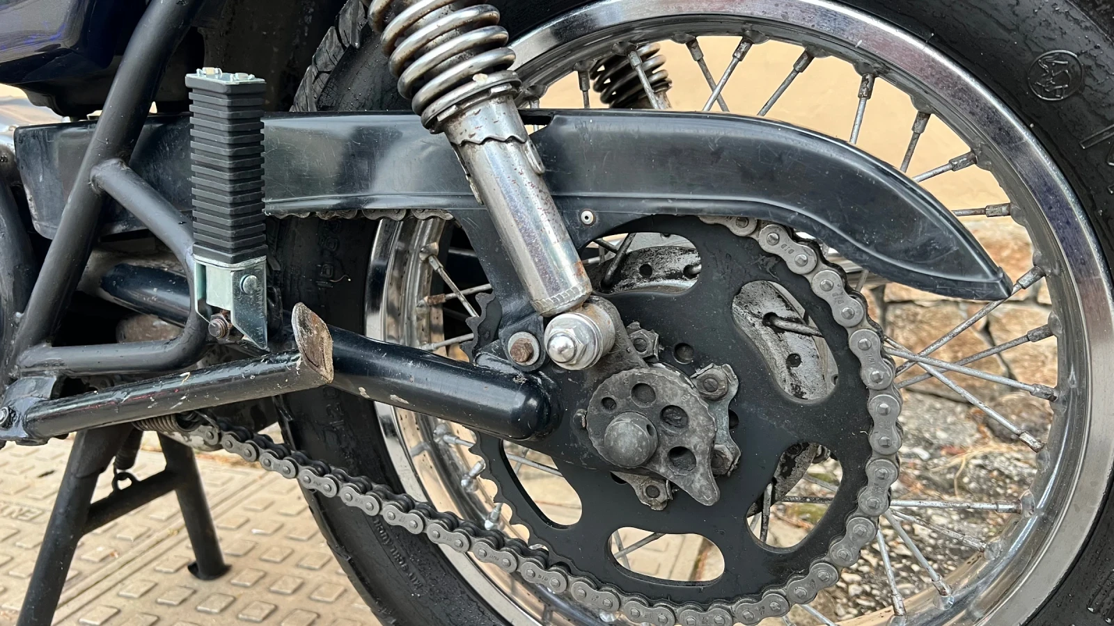 Yamaha Sr 250, снимка 9 - Мотоциклети и мототехника - 54948919