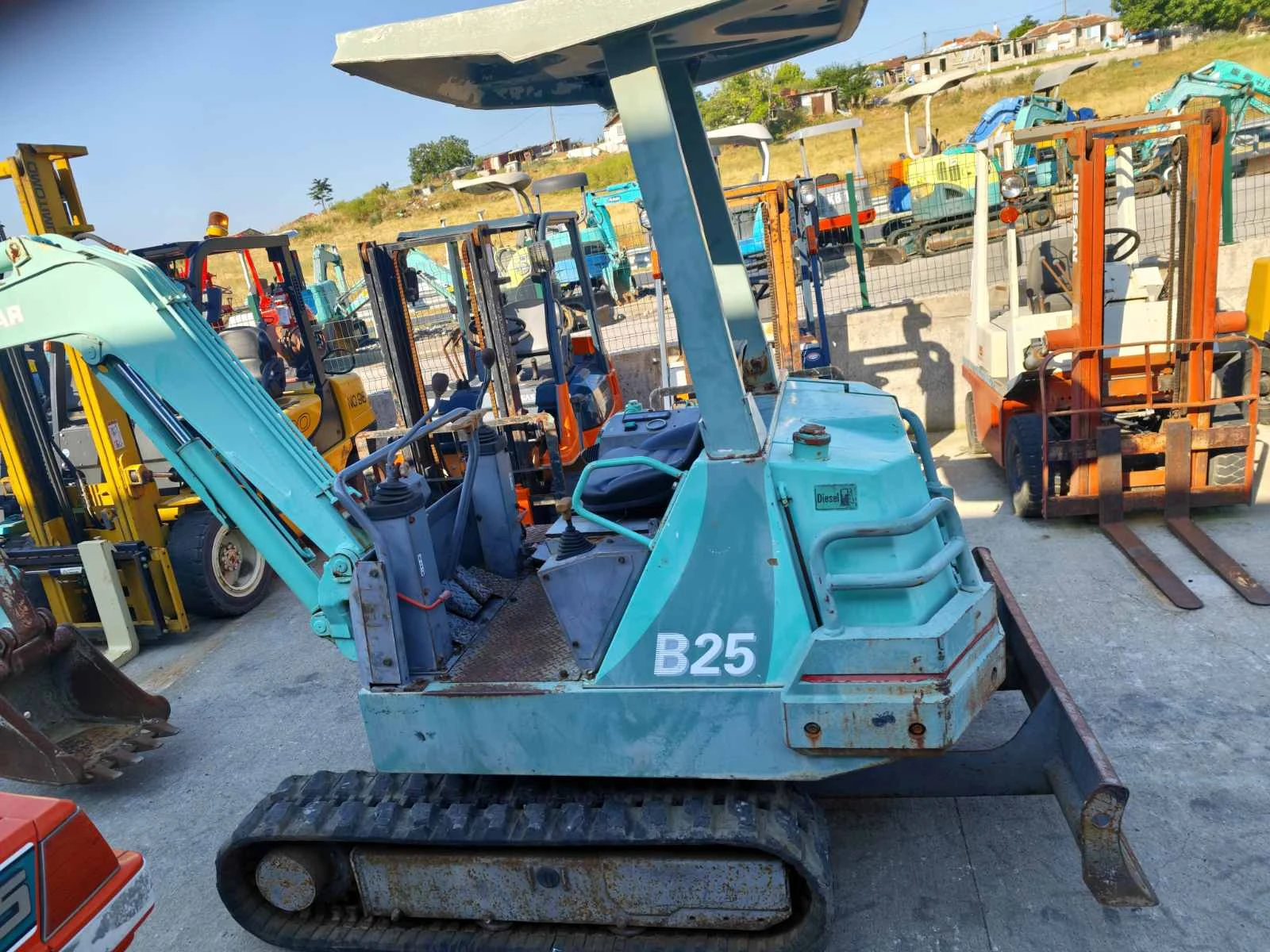 Багер Yanmar  НОВ ВНОС JAPAN, снимка 3 - Индустриална техника - 54694394
