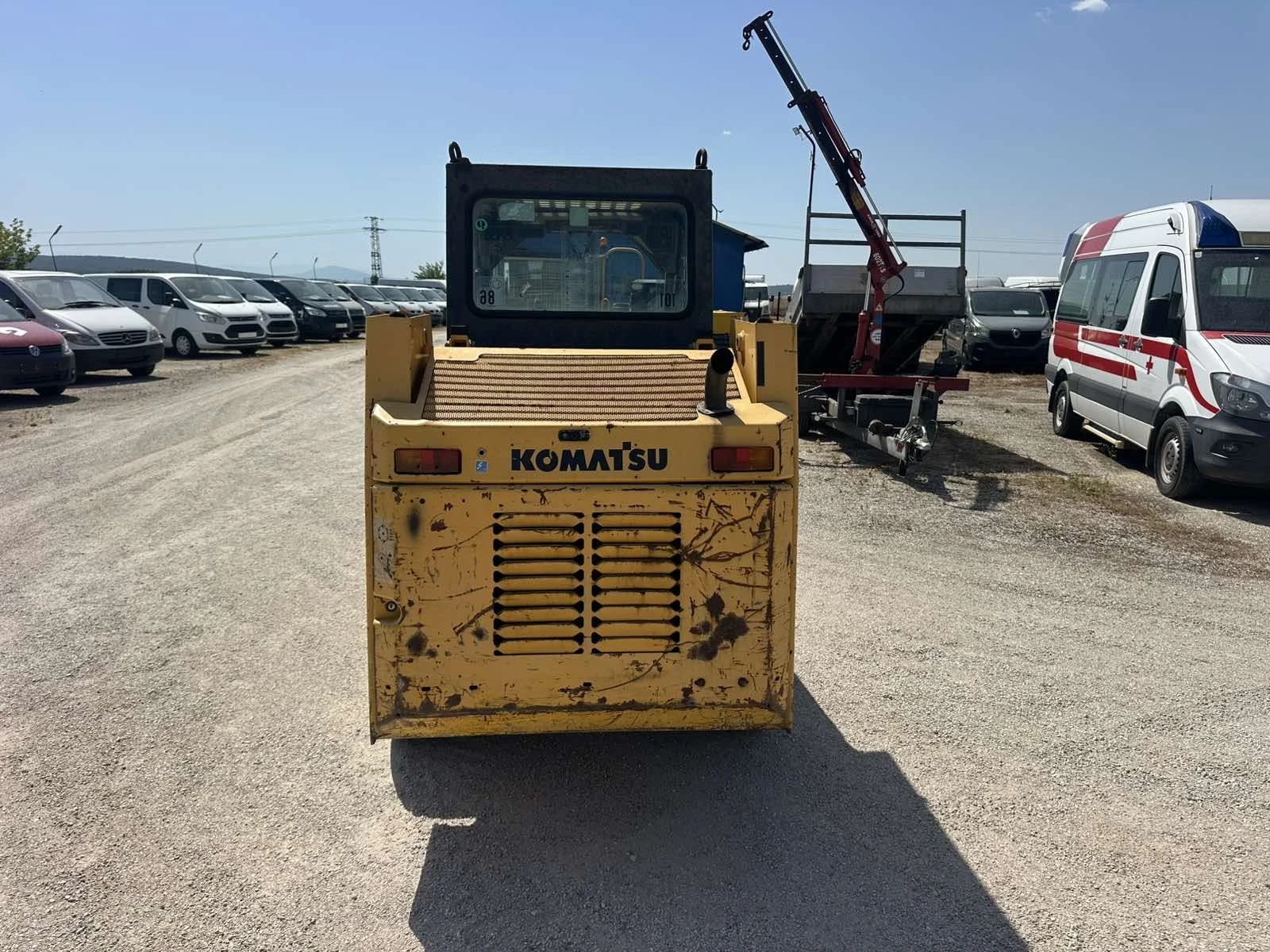 Мини челни товарачи Komatsu, снимка 6 - Индустриална техника - 55137012