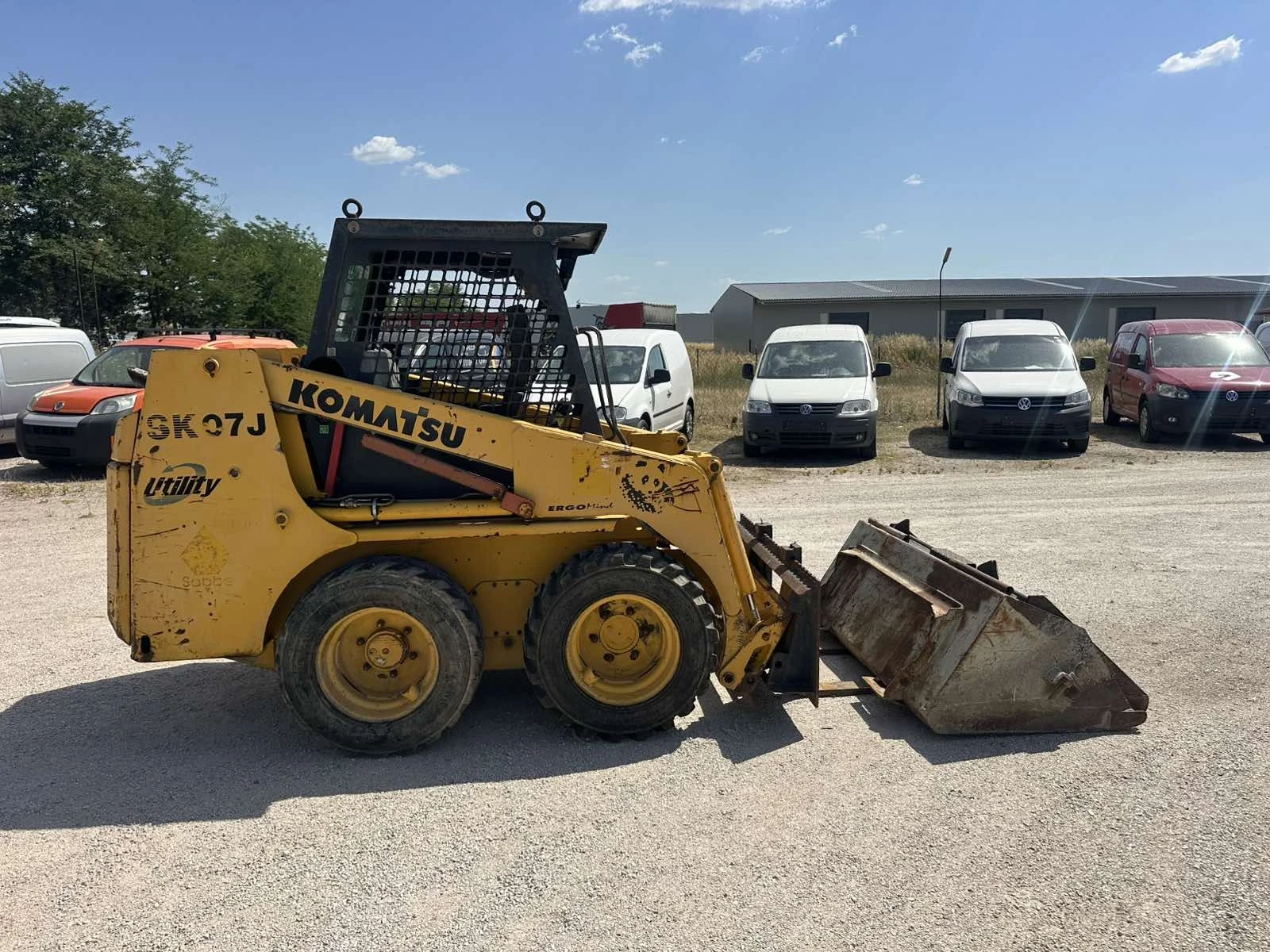 Мини челни товарачи Komatsu, снимка 5 - Индустриална техника - 55137012