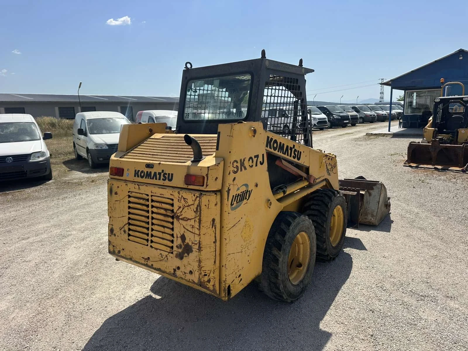 Мини челни товарачи Komatsu, снимка 7 - Индустриална техника - 55137012