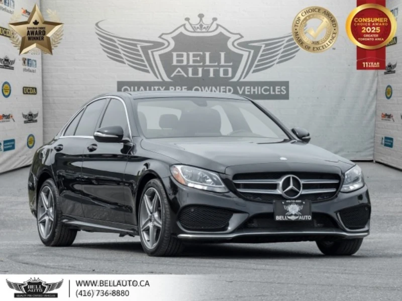 Mercedes-Benz C 300 * | AMG PKG | PANO | NAVI | B.CAM | BLACK ON B * C
