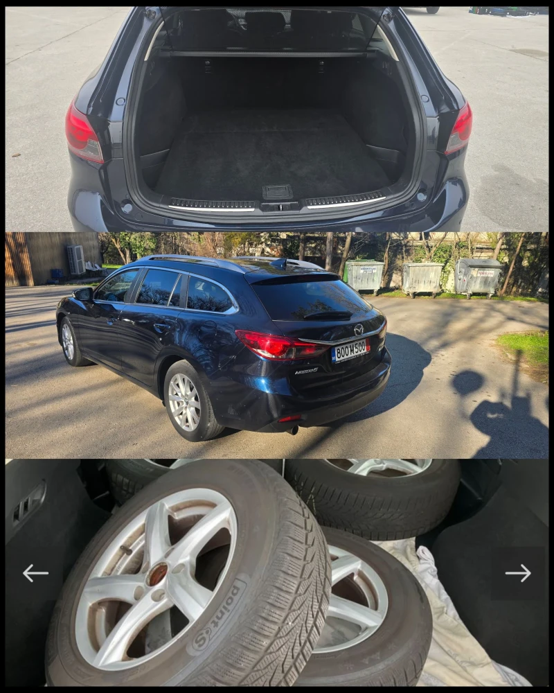 Mazda 6 2.2 D Skyactiv, снимка 16 - Автомобили и джипове - 53021236