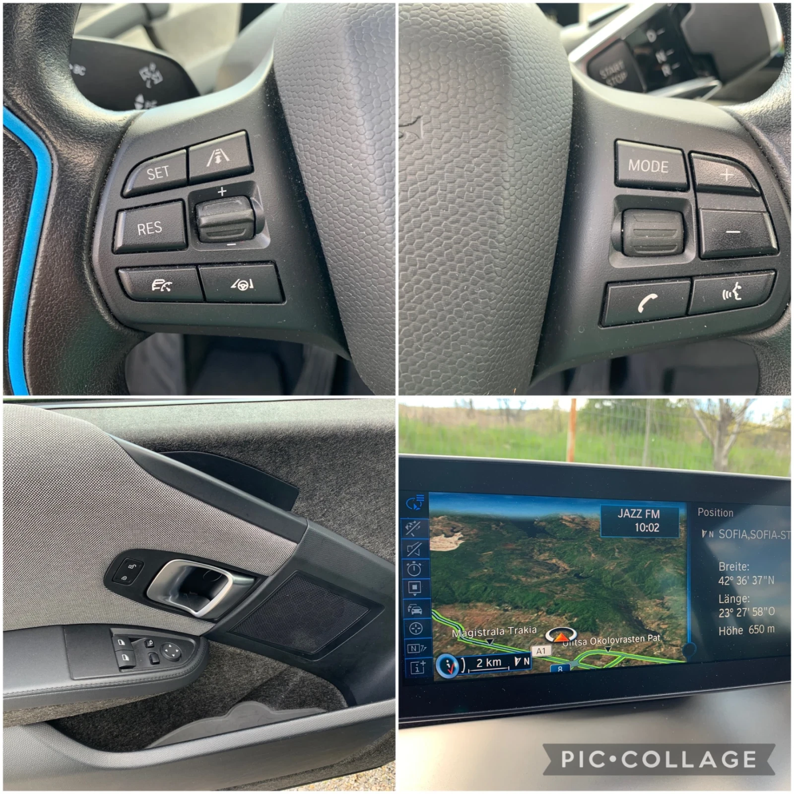 BMW i3 94ah* REX* Серв.Ист.БМВ ГЕРМАНИЯ, снимка 12 - Автомобили и джипове - 54235578