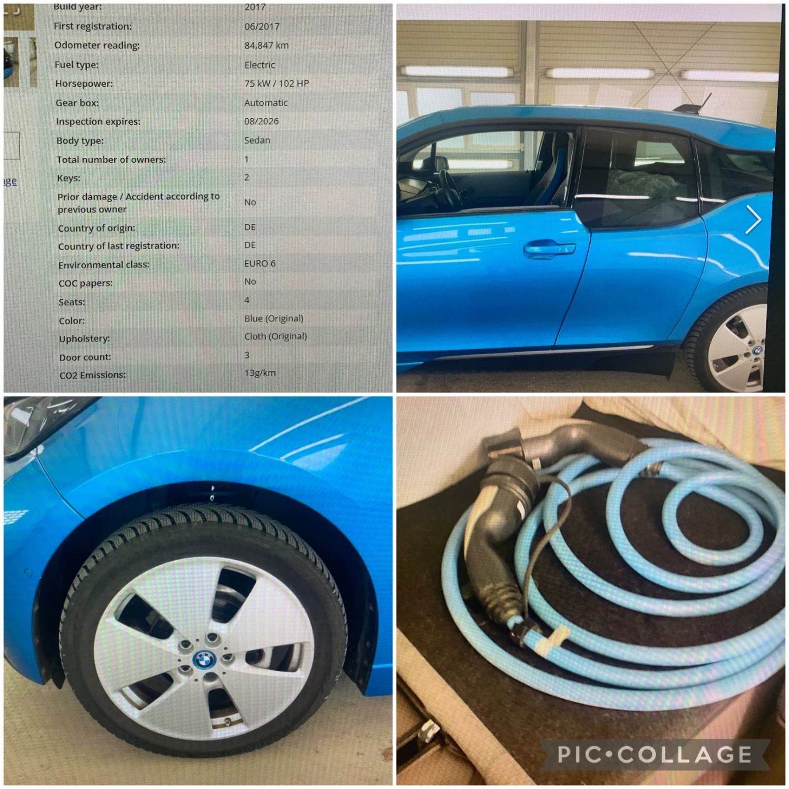 BMW i3 94ah* REX* Серв.Ист.БМВ ГЕРМАНИЯ, снимка 17 - Автомобили и джипове - 54235578