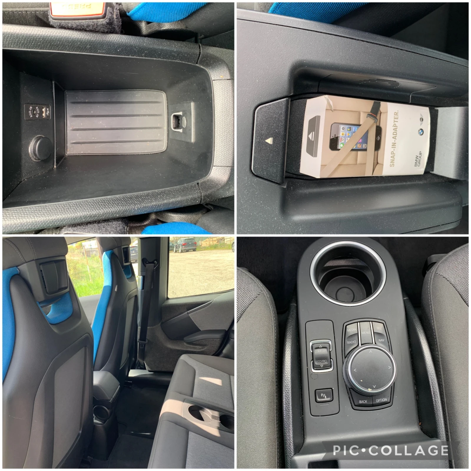 BMW i3 94ah* REX* Серв.Ист.БМВ ГЕРМАНИЯ, снимка 13 - Автомобили и джипове - 54235578