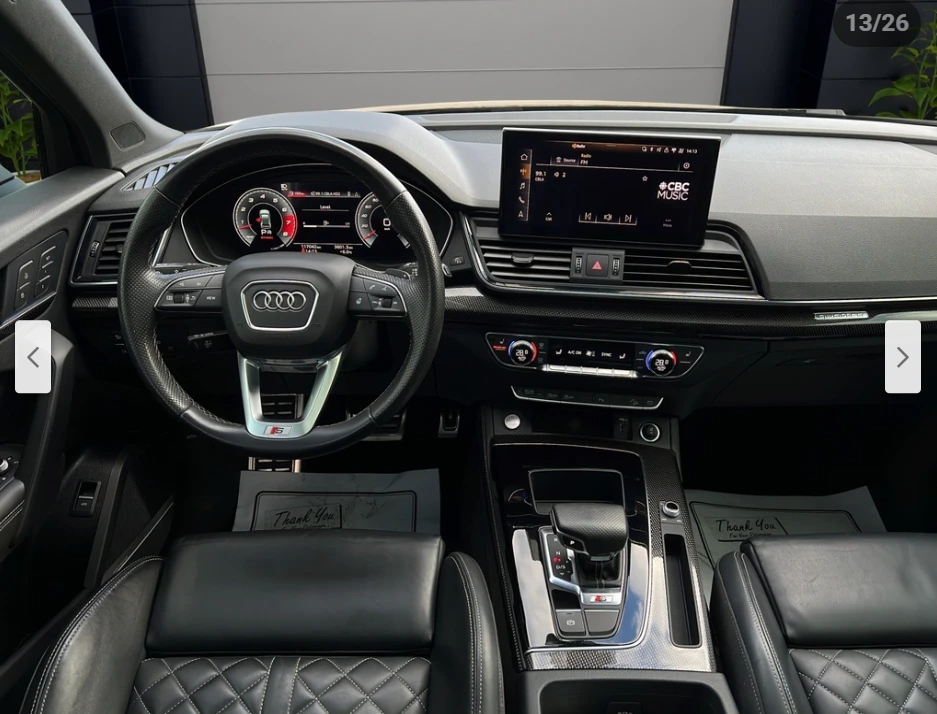 Audi SQ5 DISTRONIC/MATRIX/B&O/BLIND SPOT/VIRTUAL/KEYLESS - изображение 10