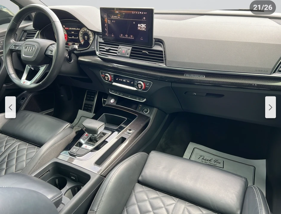 Audi SQ5 DISTRONIC/MATRIX/B&O/BLIND SPOT/VIRTUAL/KEYLESS | Mobile.bg   14