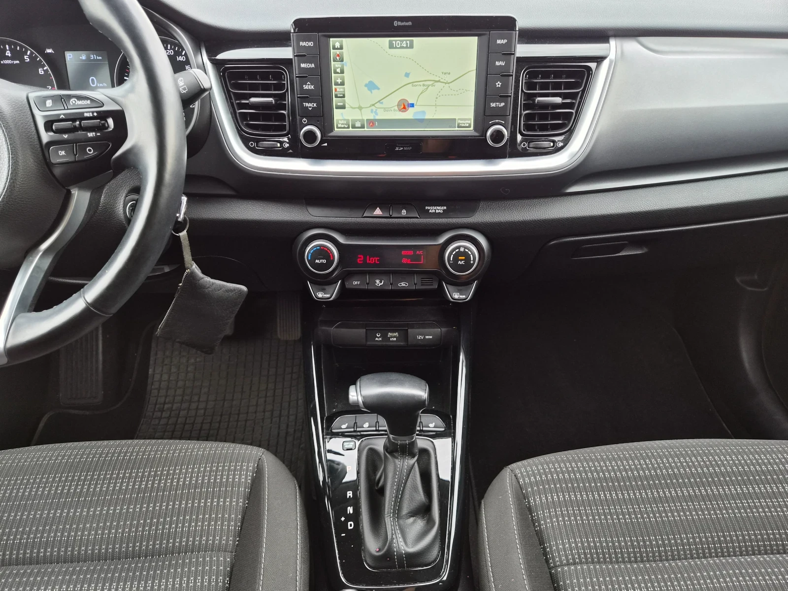Kia Stonic АВТОМАТИК NAVI КАМЕРА ЕВРО 6, снимка 14 - Автомобили и джипове - 55380754
