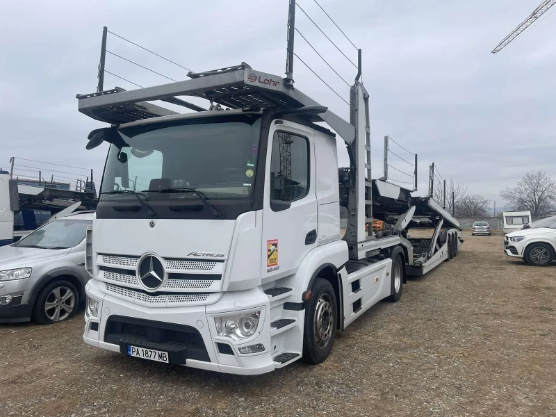 Mercedes-Benz Actros + LORH 300 VDI-Сертификат, снимка 1 - Камиони - 48001407