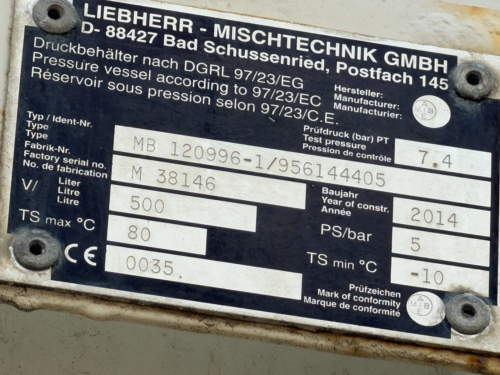 Бетон миксер Man 10-Кубика, Нов внос, , , , снимка 14 - Индустриална техника - 53774461