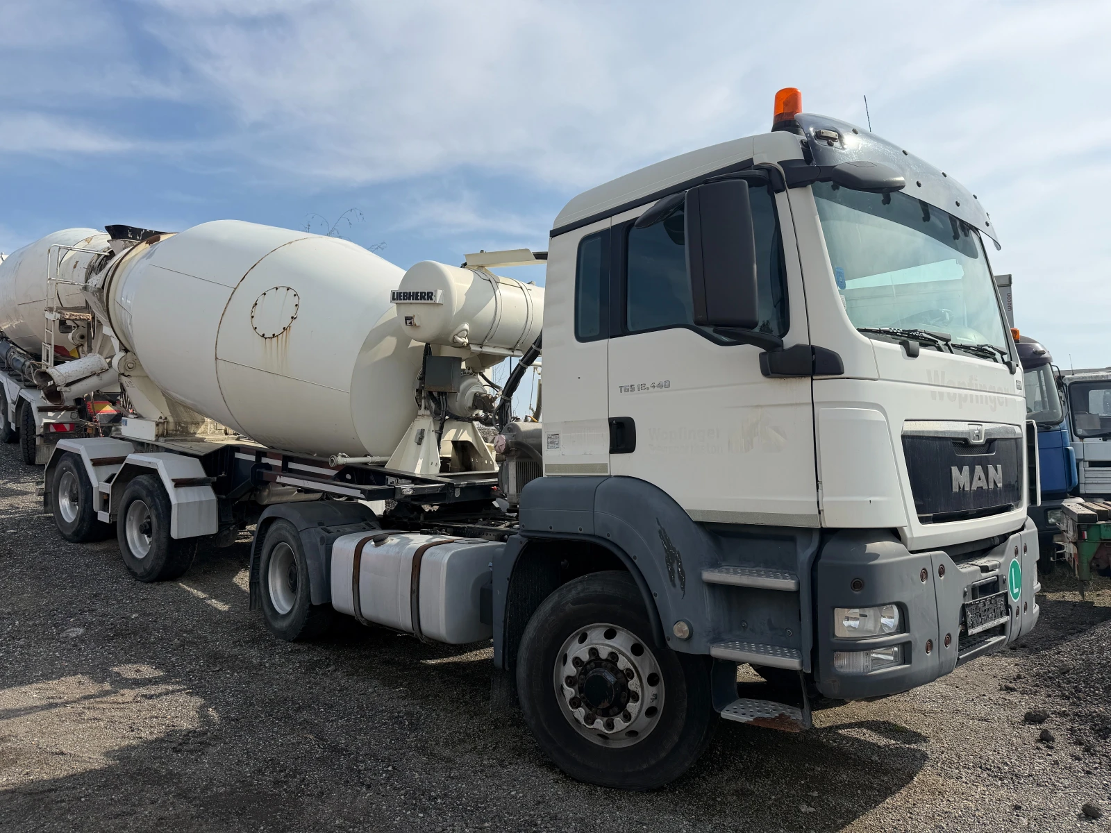 Бетон миксер Man 10-Кубика, Нов внос, , , , снимка 3 - Индустриална техника - 53774461