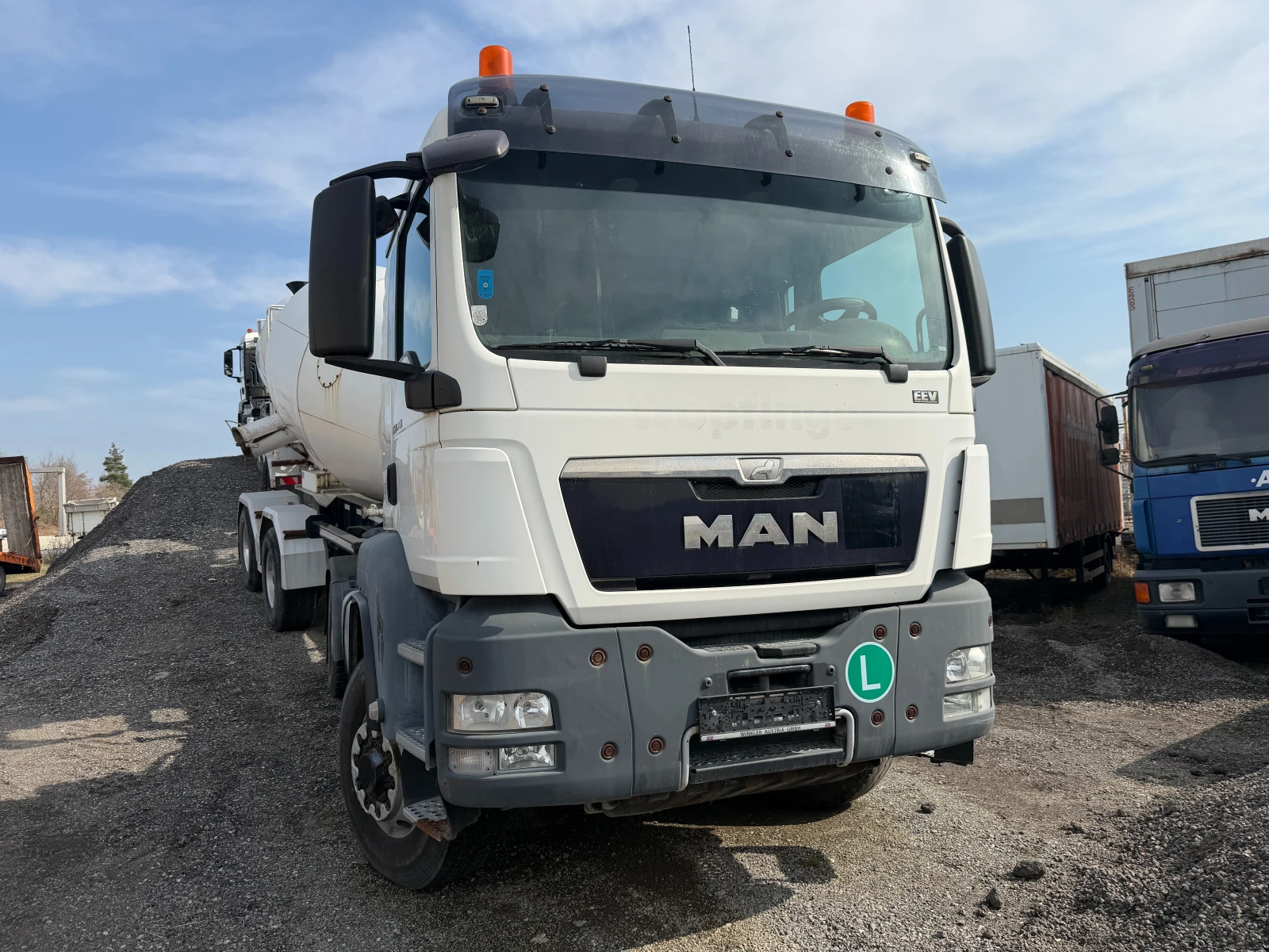 Бетон миксер Man 10-Кубика, Нов внос, , , , снимка 4 - Индустриална техника - 53774461