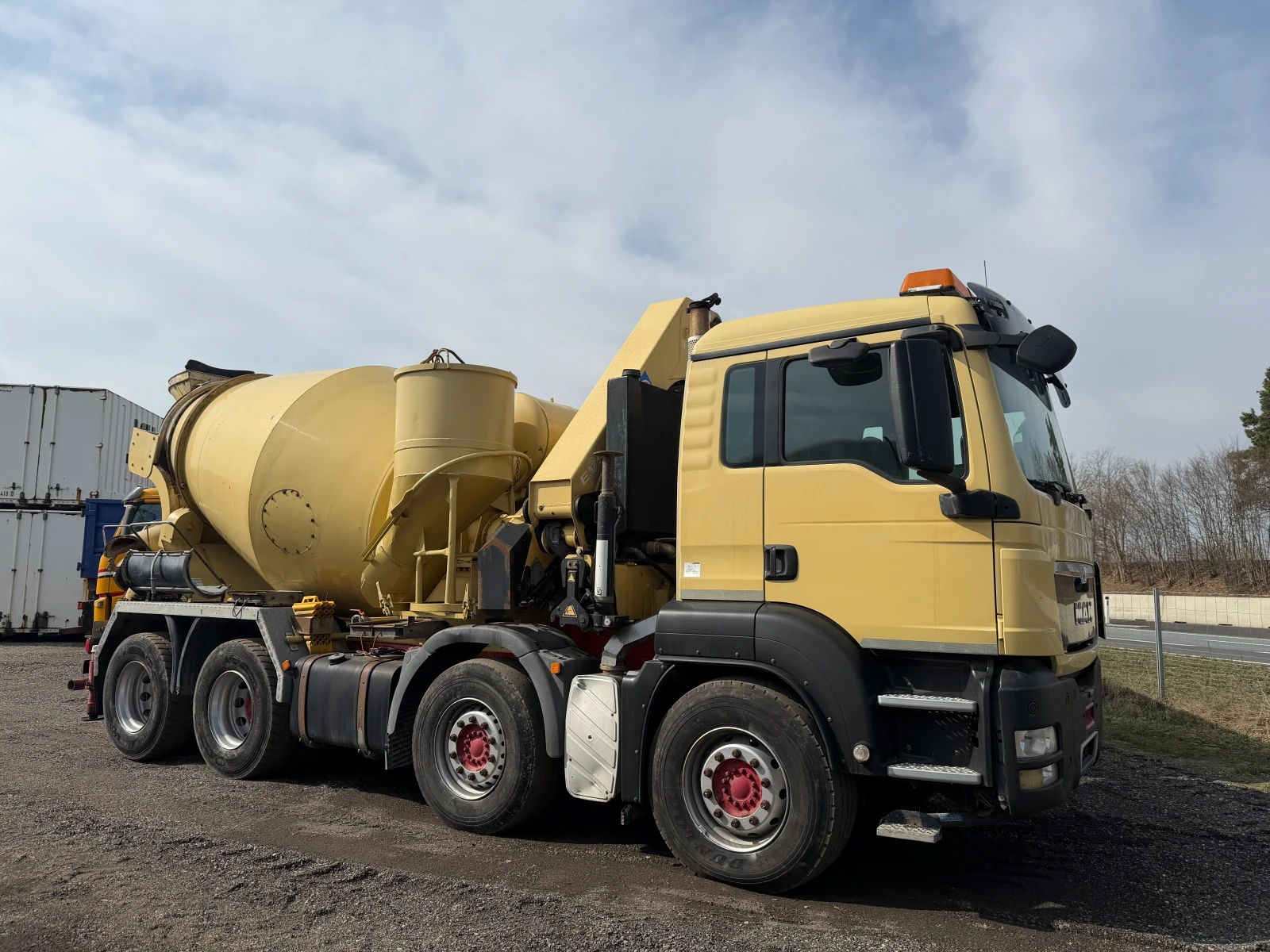 Бетон миксер Man 10-Кубика, Нов внос, , , , снимка 15 - Индустриална техника - 53774461