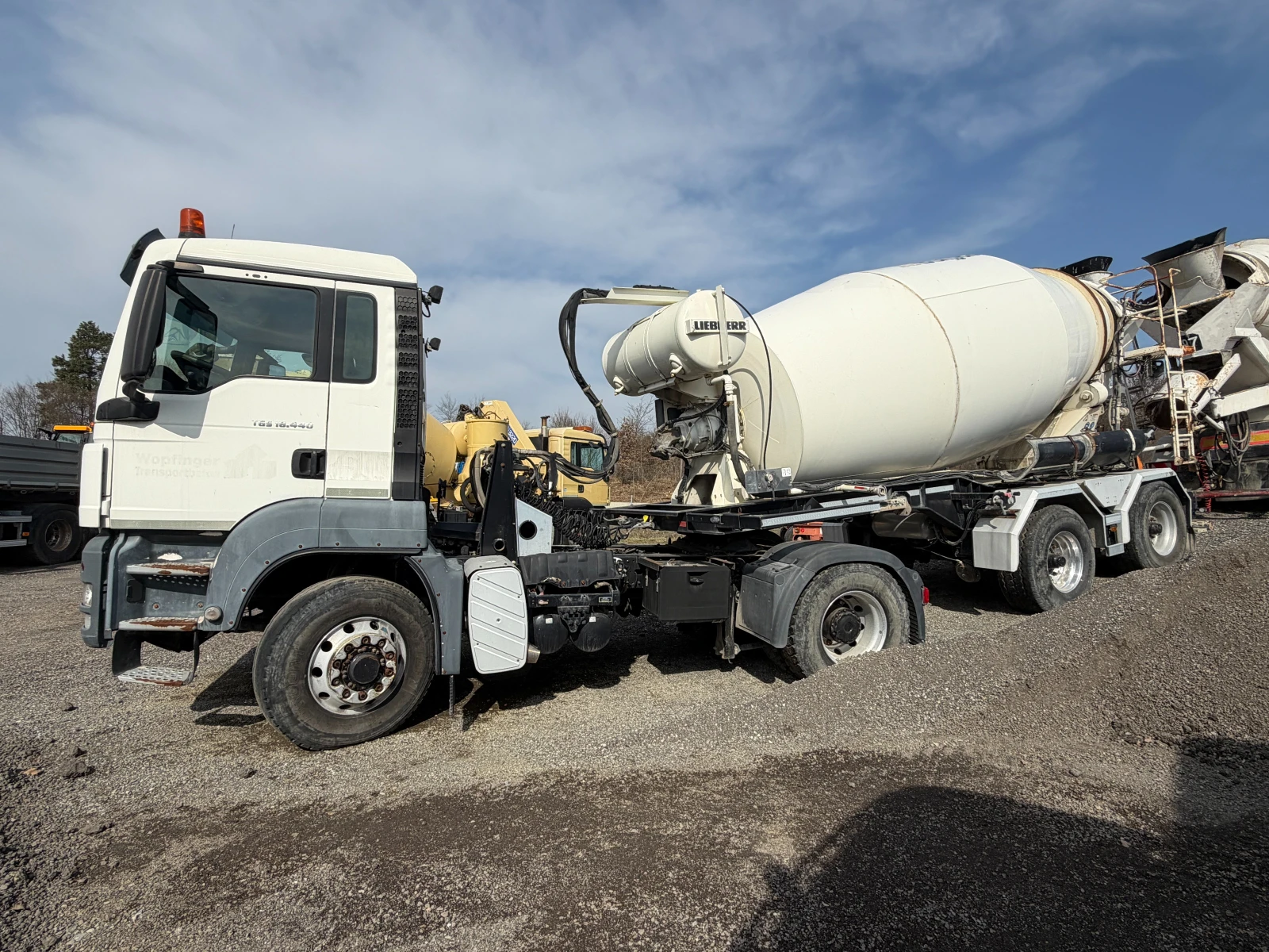 Бетон миксер Man 10-Кубика, Нов внос, , , , снимка 2 - Индустриална техника - 53774461