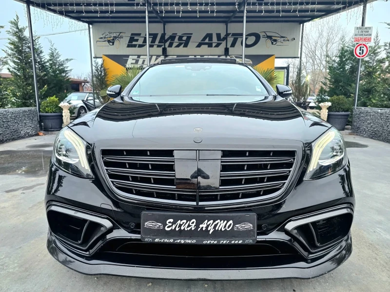 Mercedes-Benz S 350 D FULL BRABUS PACK FACELIFT ПАНОРАМА ЛИЗИНГ 100%, снимка 3 - Автомобили и джипове - 48247976