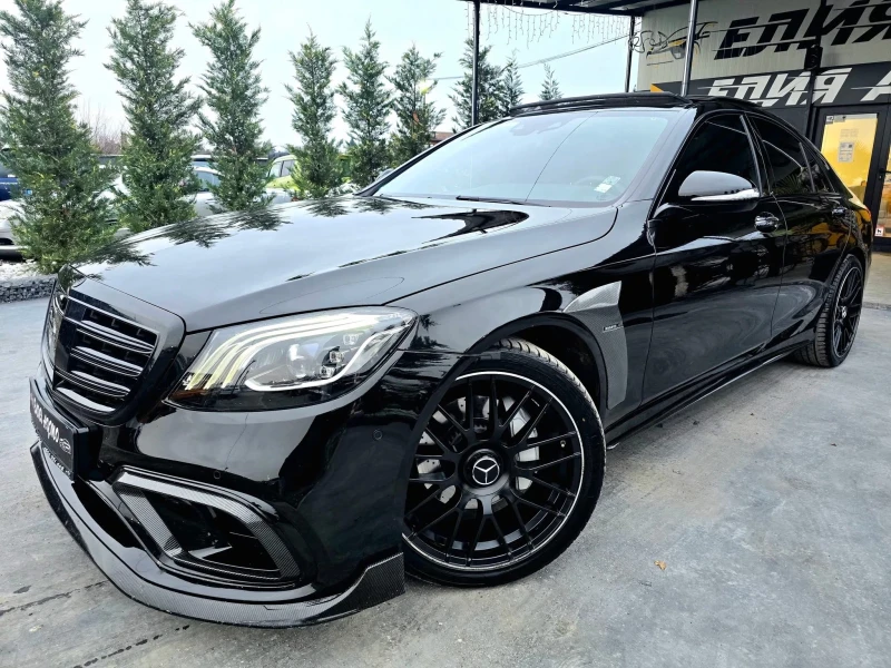 Mercedes-Benz S 350 D FULL BRABUS PACK FACELIFT ПАНОРАМА ЛИЗИНГ 100%, снимка 1 - Автомобили и джипове - 48247976