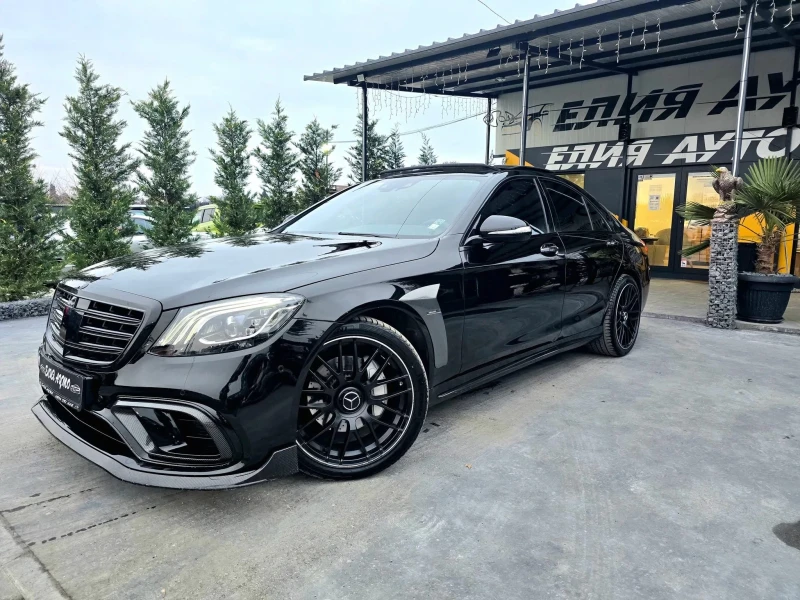 Mercedes-Benz S 350 D FULL BRABUS PACK FACELIFT ПАНОРАМА ЛИЗИНГ 100%, снимка 2 - Автомобили и джипове - 48247976